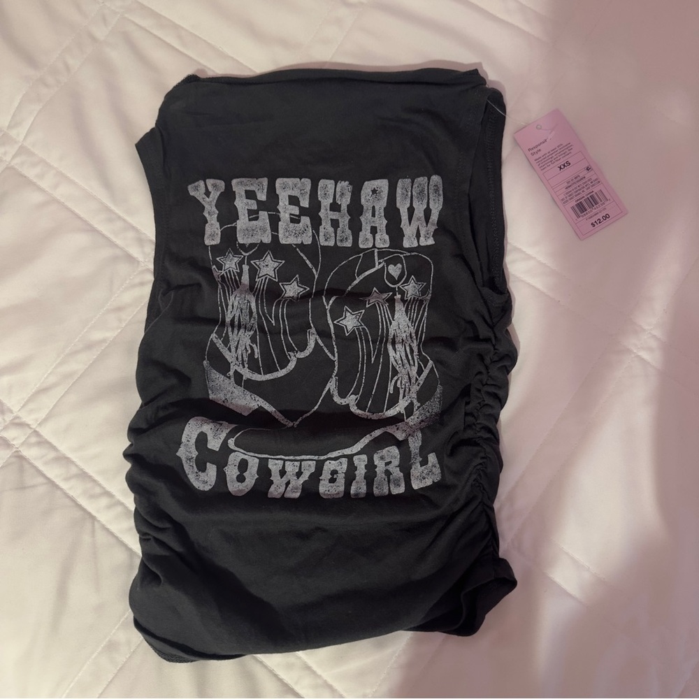 Target Black Graphic Muscle Tee